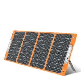 100W 18V Portable Solar Panel;  Flashfish Foldable Solar Charger With  5V USB 18V DC Output Type-C Output Compatible With Portable Generator;  Sm (Option: 100W)