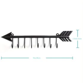 CIFbuy Modern Bow Arrow Wall Hooks Space Saving Entryway Coat Rack Hat Hanger For Hallway Bedroom Organization(TikTok, Temu Pick-up Service) (Option: defaulttitle)