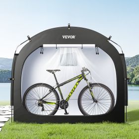 Outdoor Bike Storage Tent Spacious Waterproof Bike Tent For 4 To 5 Bikes (Option: Black)