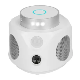 360° Ultrasonic Mice Repellent Indoor Rodent Repeller Mice Rat Squirrel Rodent Chaser (Color: White)