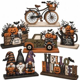 Halloween Indoor Decor, Spooky Table Decorations For Home, Dining Table, Mantel, Shelf And Halloween Party Decor (Option: Multi)
