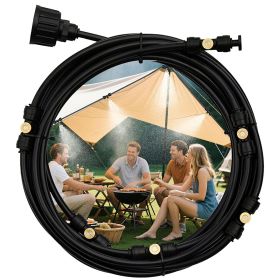 Misters For Outside Patio Outdoor Misting Cooling System For Patio Garden Greenhouse Trampoline (Option: 25meter)
